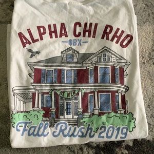Short Sleeve Alpha Chi Rho AXP Rush T-Shirt